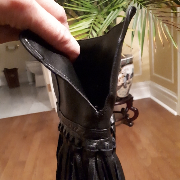 New Zara leather boots - Picture 3 of 5